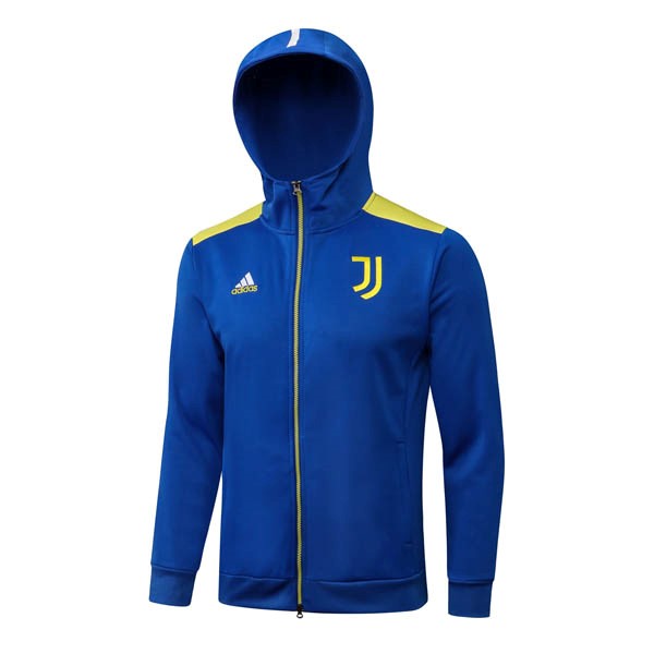 Sweat Shirt Capuche Juventus 2022-23 Bleu